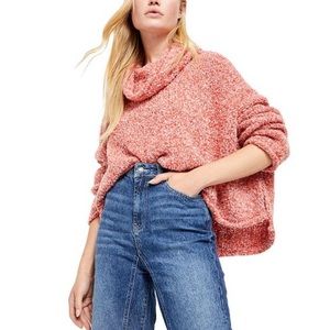 Free People BFF cowl neck sweater
